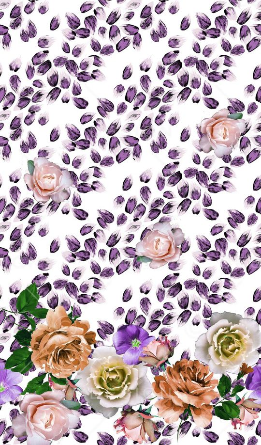 花瓣印花华亿平台图片