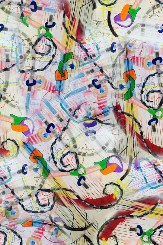 卡通图案印花华亿平台图片