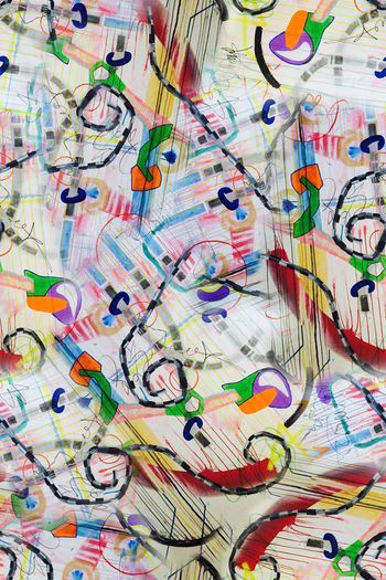 卡通图案印花华亿平台图片