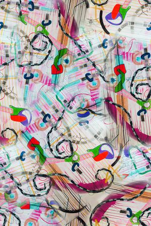 卡通图案印花华亿平台图片