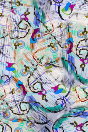 卡通图案印花华亿平台图片