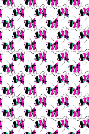 水彩水墨印花华亿平台图片