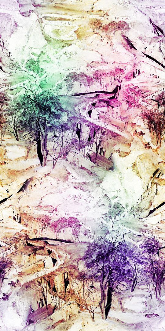 松树印花华亿平台图片