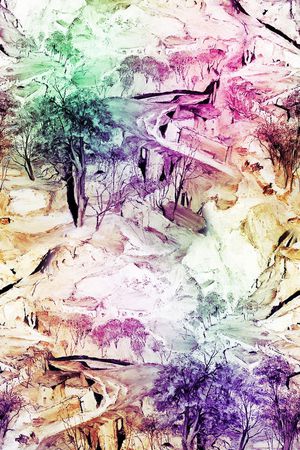 松树印花华亿平台图片