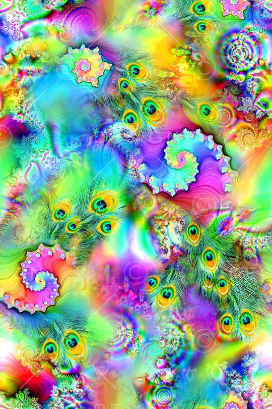 抽象印花华亿平台图片