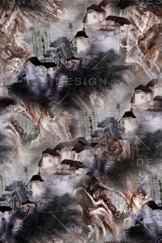 抽象印花华亿平台图片