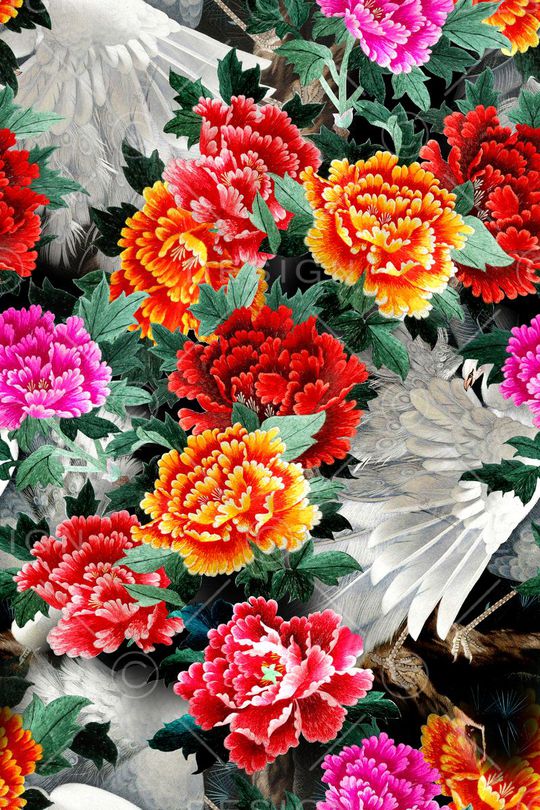 民族风印花华亿平台图片