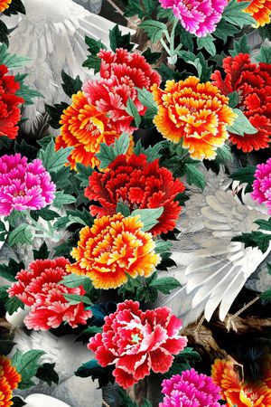 民族风印花华亿平台图片