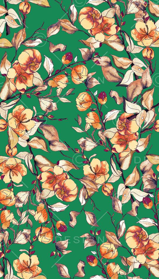 复古印花华亿平台图片