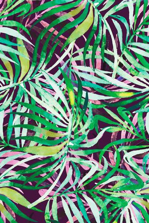 清新印花华亿平台图片