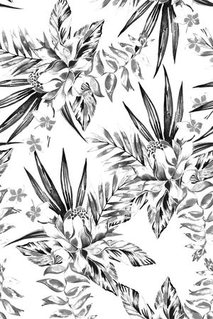 黑白印花华亿平台图片