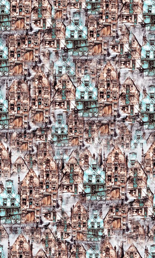 抽象炫彩印花华亿平台图片