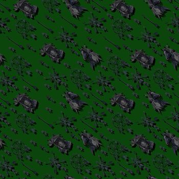 709000-部落道具铺梦网马绿