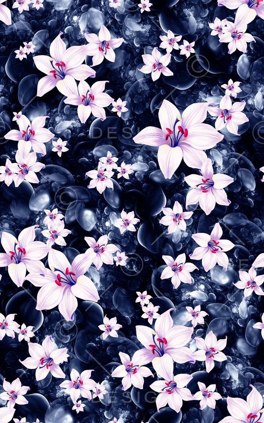 花朵印花华亿平台图片