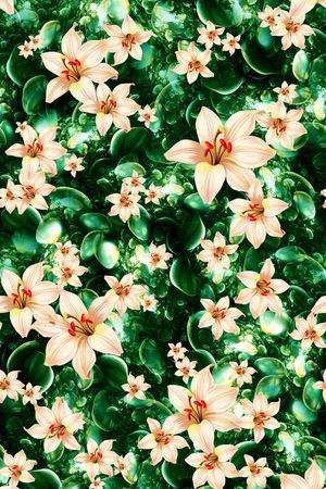 花朵印花华亿平台图片