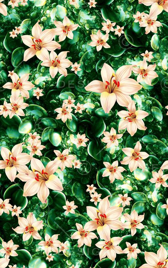 花朵印花华亿平台图片