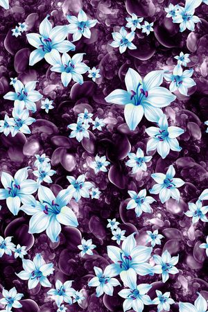 花朵印花华亿平台图片