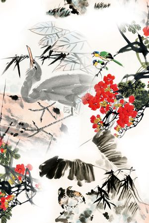 国画印花华亿平台图片