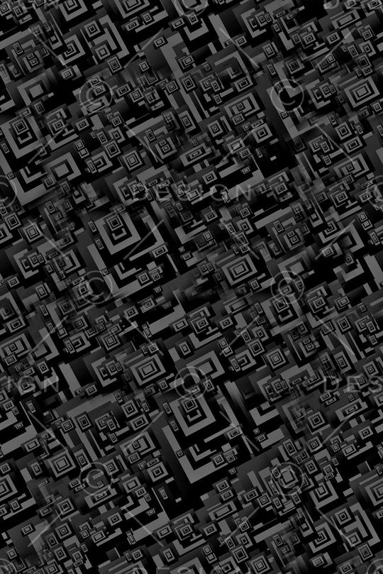 抽象手绘几何数码印花印花华亿平台图片