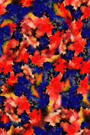 抽象印花华亿平台图片