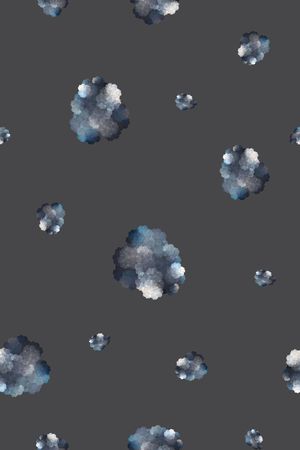 不规则几何印花华亿平台图片