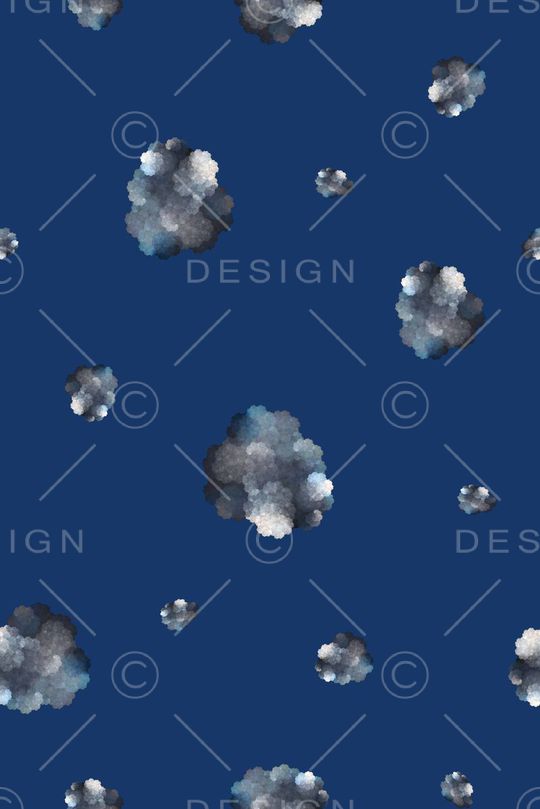 不规则几何印花华亿平台图片