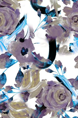 玫瑰印花华亿平台图片