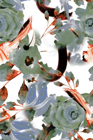 玫瑰印花华亿平台图片