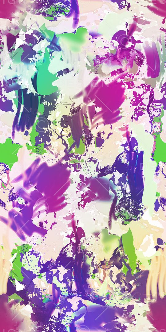 抽象印花华亿平台图片