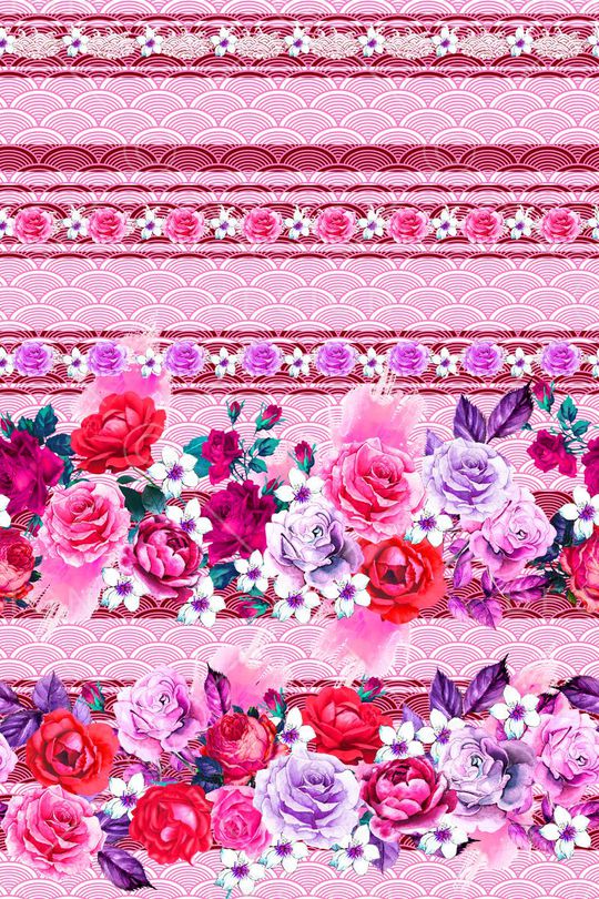 条纹印花华亿平台图片