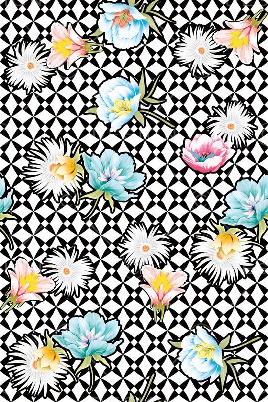 方格印花华亿平台图片