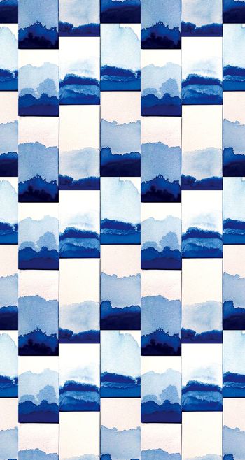 水墨印花华亿平台图片