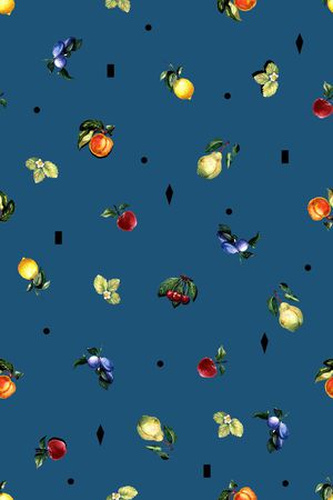 水果印花华亿平台图片