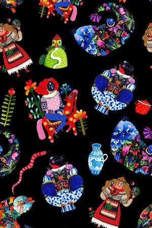 花朵印花华亿平台图片