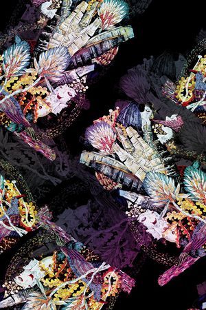 东南亚印花华亿平台图片