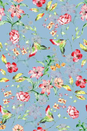 花鸟印花华亿平台图片