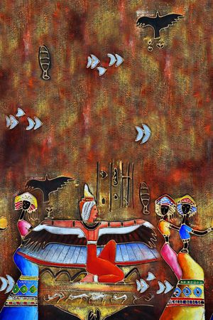 民族风印花华亿平台图片