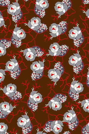 乱花印花华亿平台图片