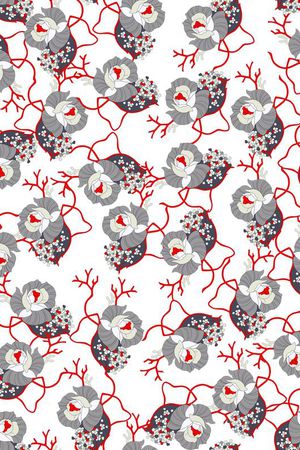 乱花印花华亿平台图片