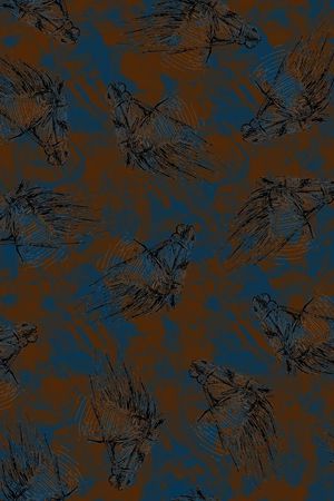 抽象印花华亿平台图片