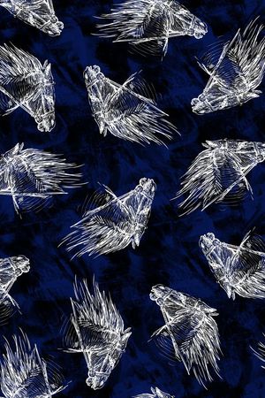 抽象印花华亿平台图片