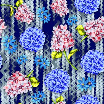 709478-绣球花波浪数字化沙影