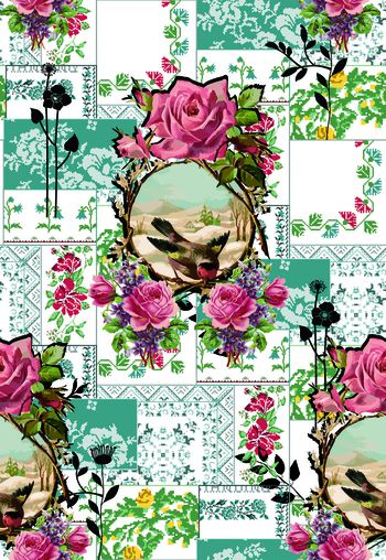 地毯印花华亿平台图片