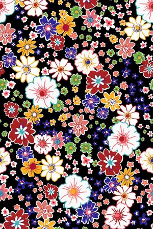 花朵印花华亿平台图片