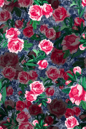 watercolor印花华亿平台图片