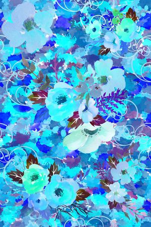 blue印花华亿平台图片