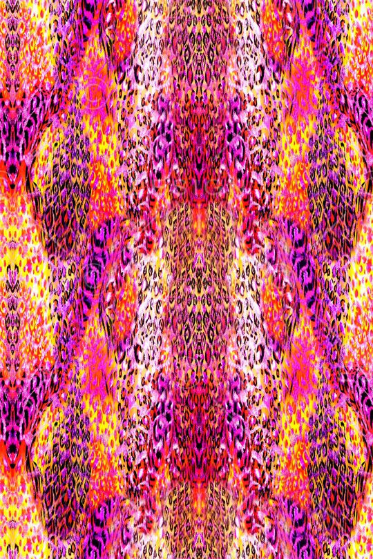 动物纹理印花华亿平台图片