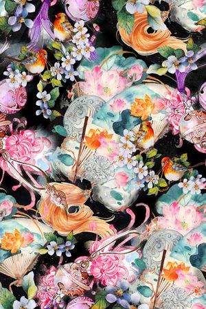 民族风印花华亿平台图片