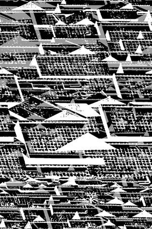 几何印花华亿平台图片