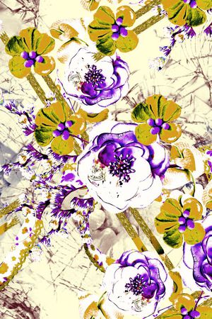 女装连衣裙外套T恤抽象印花华亿平台图片